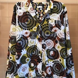 Vera Bradley Patterned Pajama Set